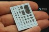 Quinta Studio QD48434 P-47D-25 Thunderbolt 3D-Printed coloured Interior on decal paper (Miniart) 1/48